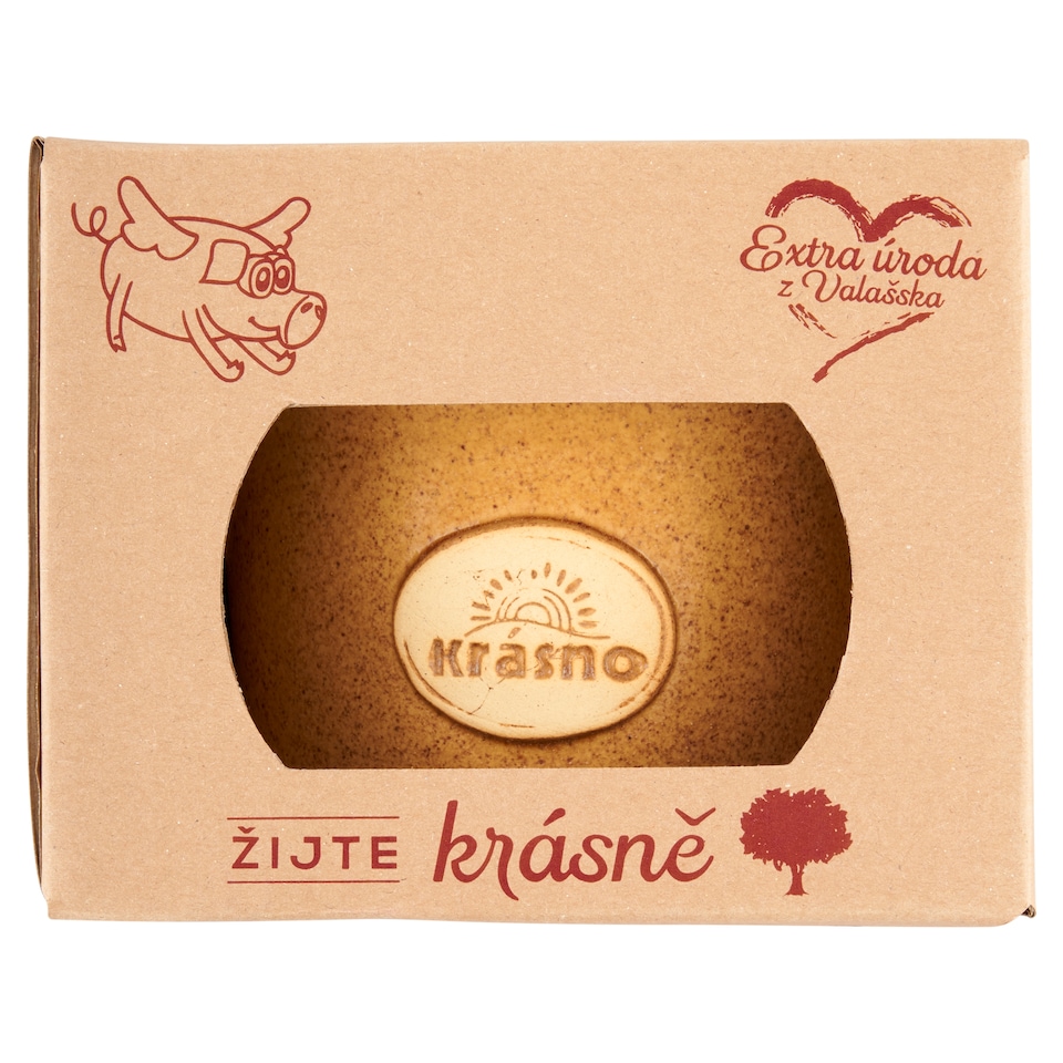 image 1 of Krásno Pork Lard Cooked in Ceramics 500g