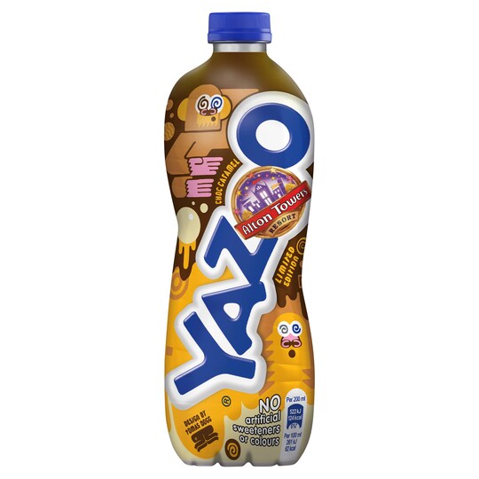 Yazoo Chocolate & Caramel Flavoured Milk Drink 1 Litre Tesco Groceries