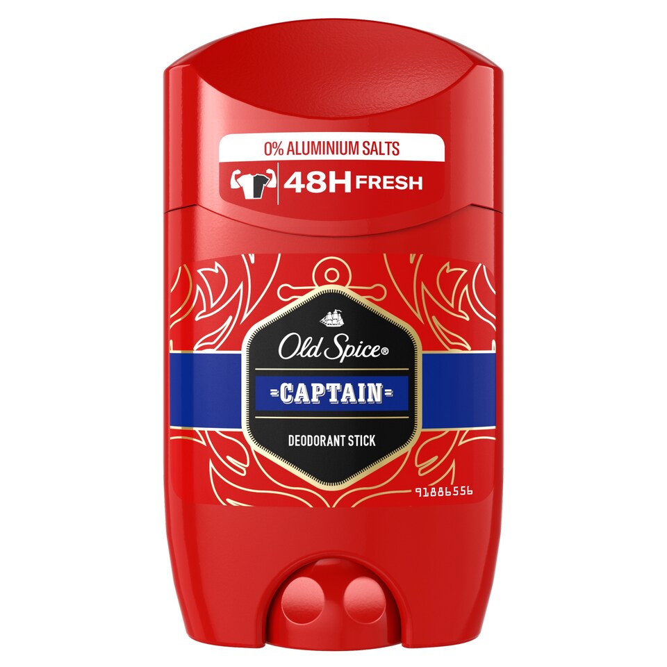 image 1 of Old Spice Captain Deodorant Stick For Men 50 ml, 48H Fresh, 0% Aluminium Salts