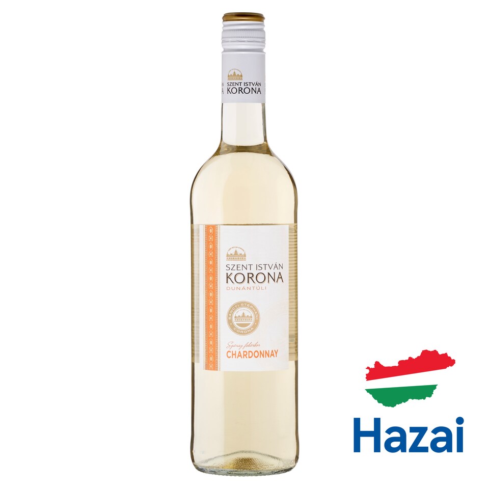 Szent István Korona Dunántúli Chardonnay Dry White Wine 12% 0,75 l