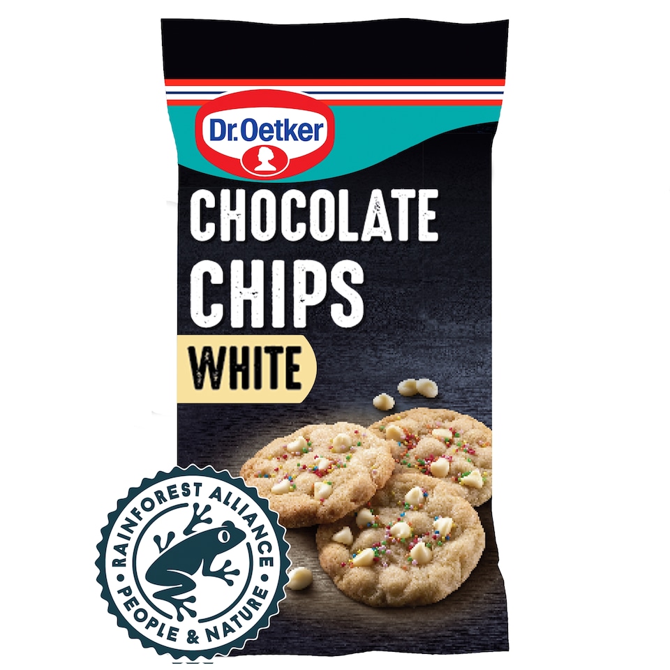 Dr. Oetker Chocolate Chips White 100g