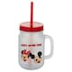 image 1 of Tesco Disney Mickey & Minnie Drinking Jar