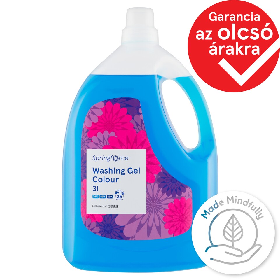 Springforce Washing Gel Colour 25 Washes 3 l
