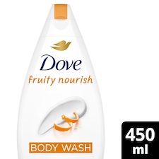 Dove Fruity Nourish 24hr Moisturisation Body Wash Shower Gel 450ml