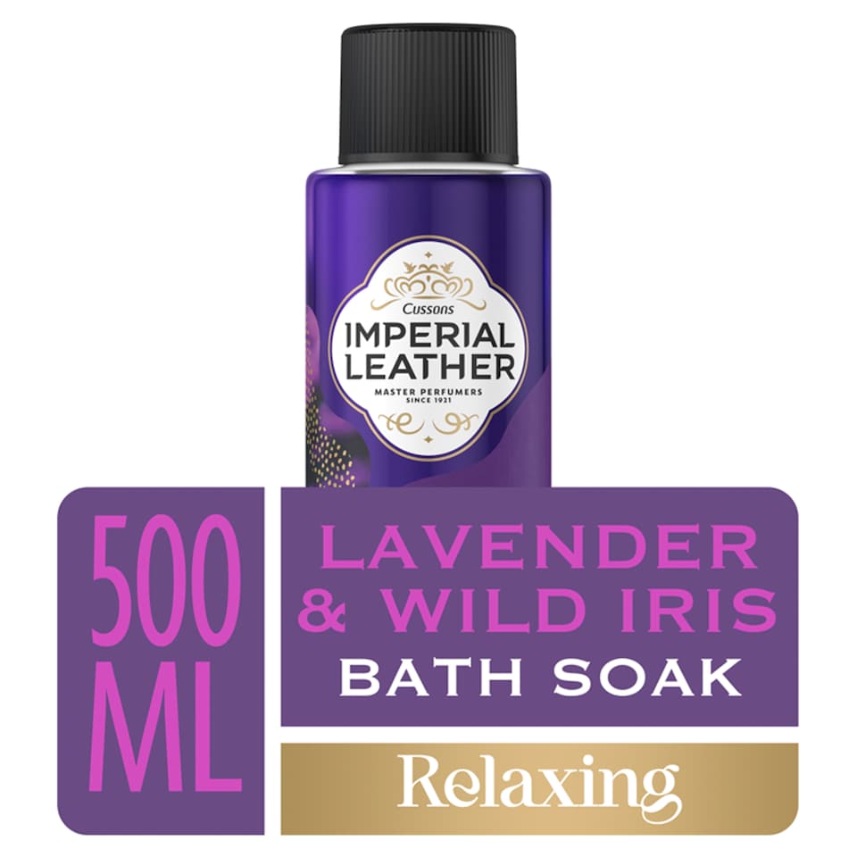 image 1 of Imperial Leather Lavender & Iris Bath Soak 500Ml