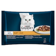 GOURMET Perle DUO Multipack 4 x 85g