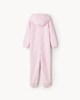 image 2 of F&F Girls Fleece Sleepover Club Onesie in Pink