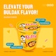 image 4 of SAMYANG CHEESE BULDAK HOT CHICKEN FLAVOUR RAMEN CUP 70G