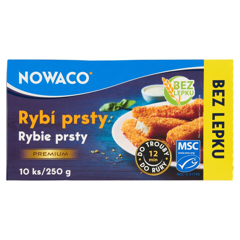 Obrázek 1 pro produkt Nowaco Premium rybí prsty 10 ks 250g