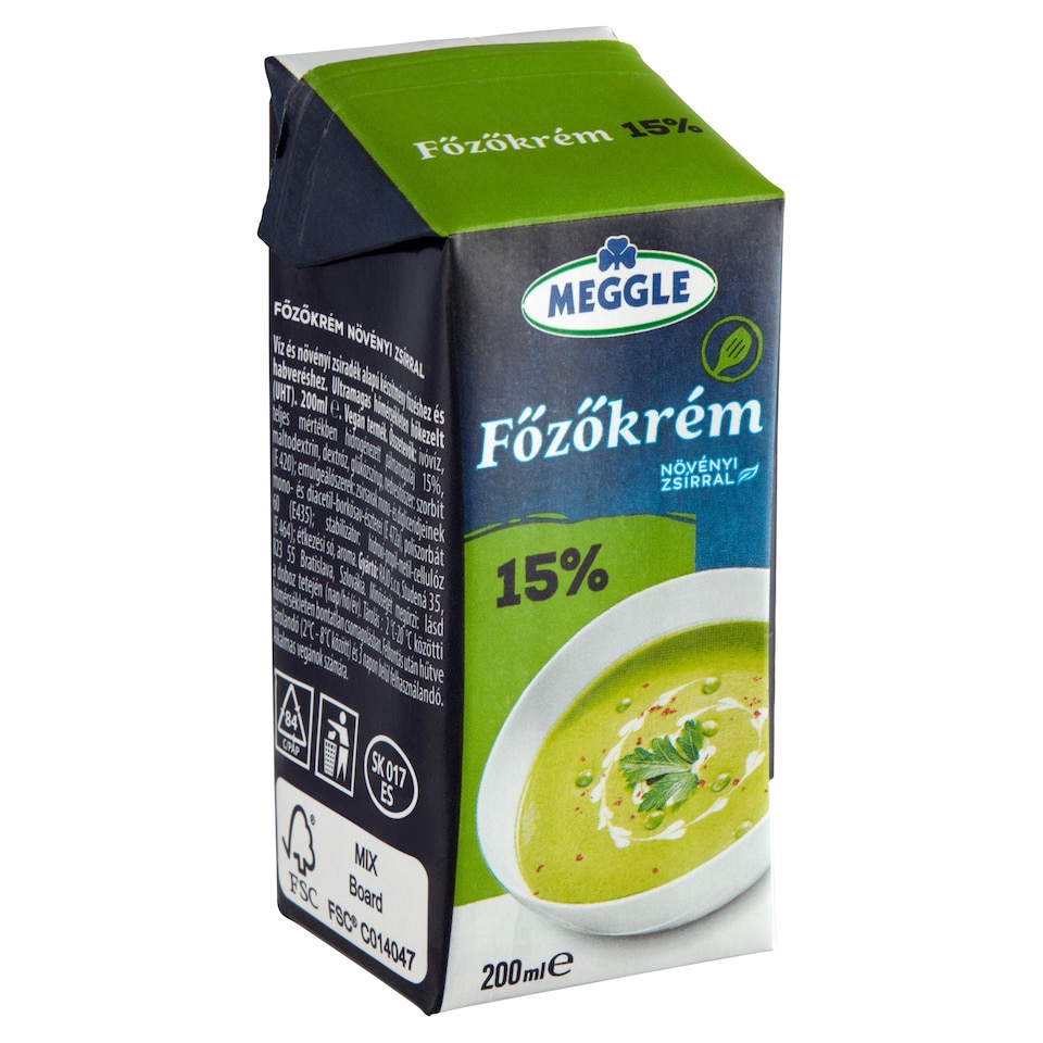 image 1 of Meggle Cooking Cream with Vegetable Fat 15% 200 ml