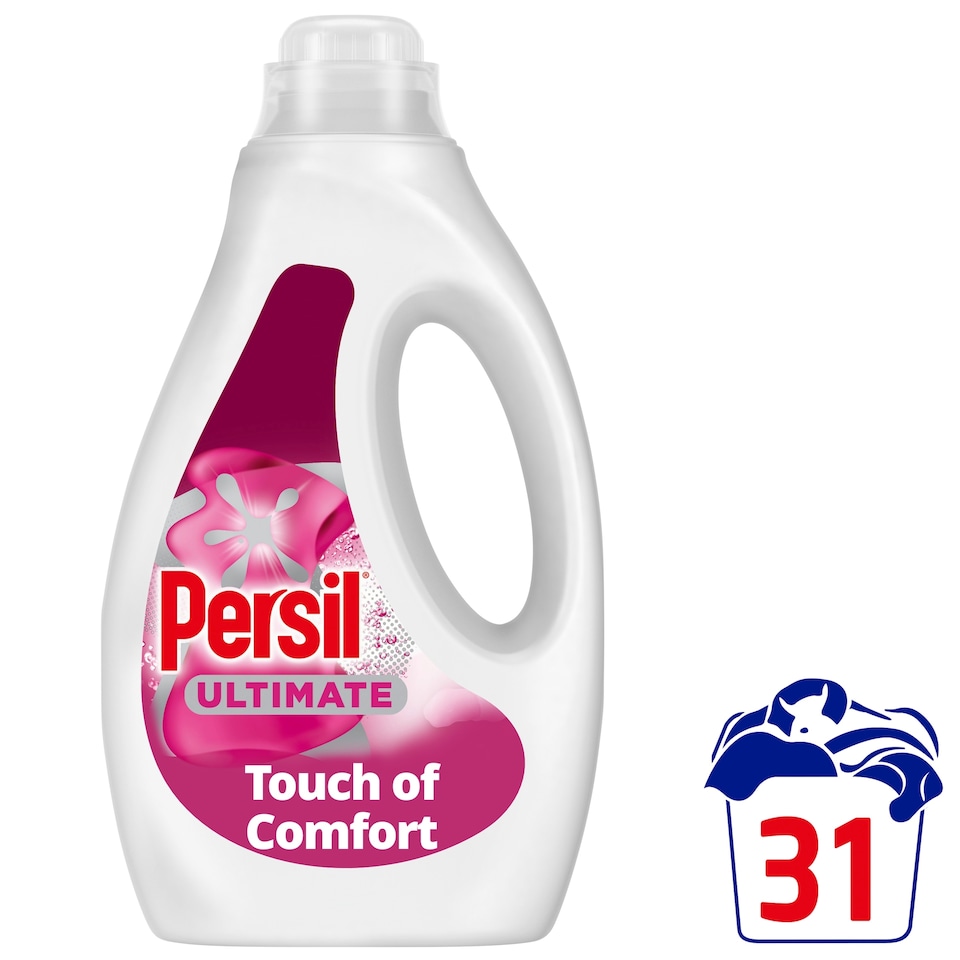 image 1 of Persil Ultimate Touch of Comfort Laundry Washing Detergent 31 Washes 837ML