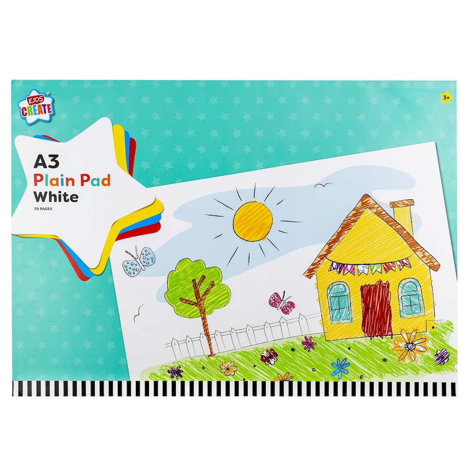 Kids Create A3 Drawing Pad (70 Pages)