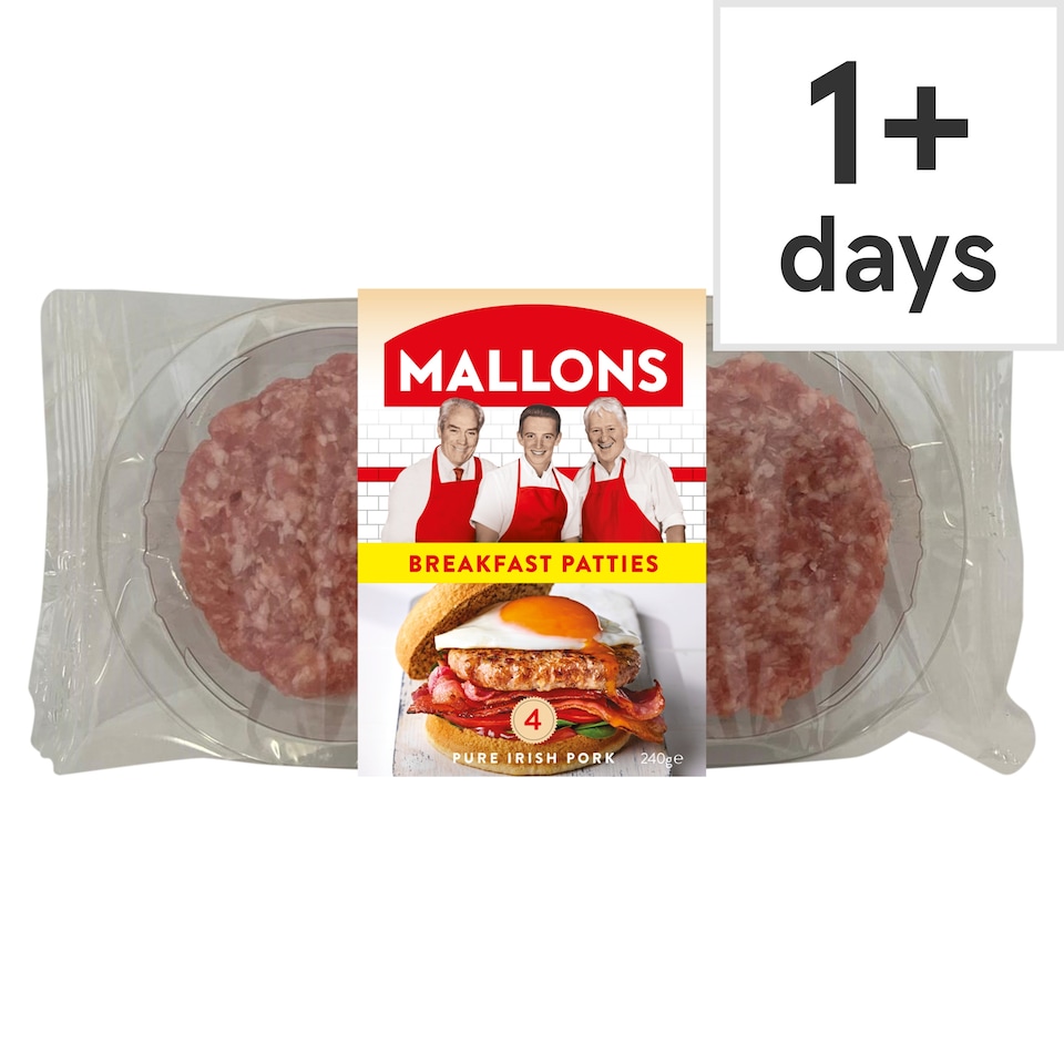 Mallons Breakfast 4 Patties 240g