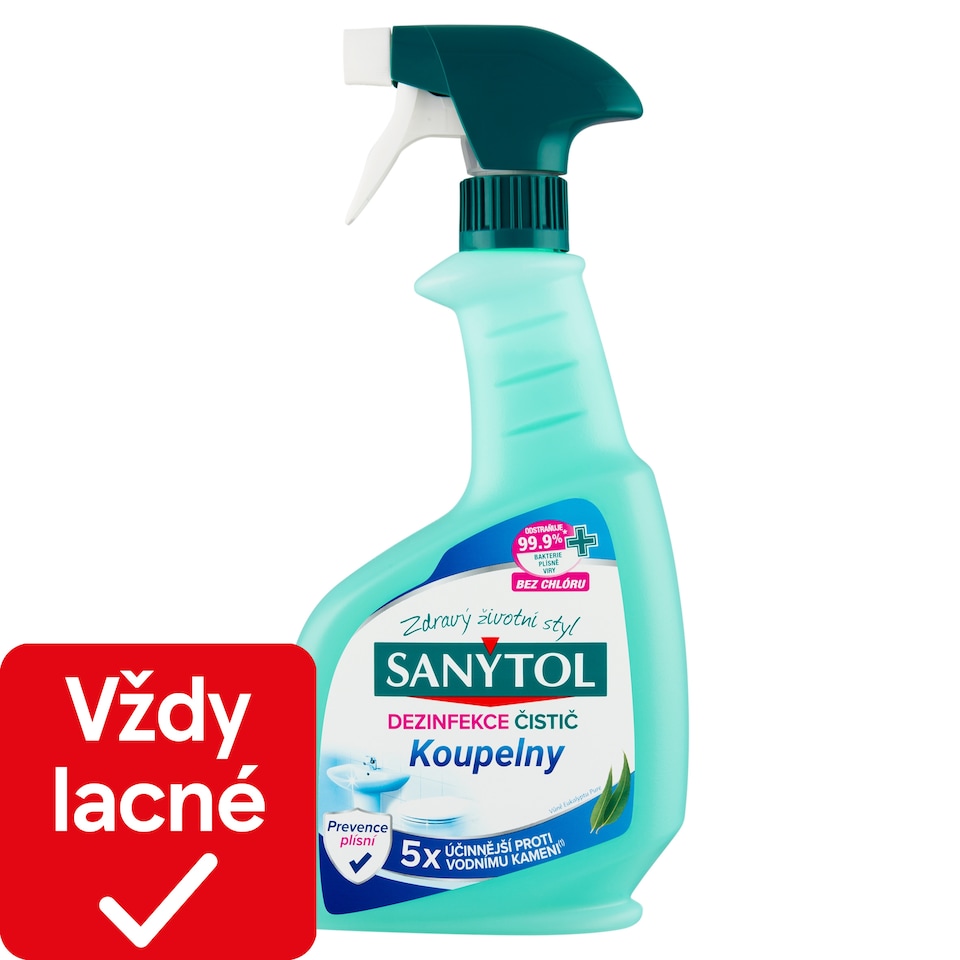 image 1 of Sanytol Disinfection Bathroom Cleaner Pure 500 ml