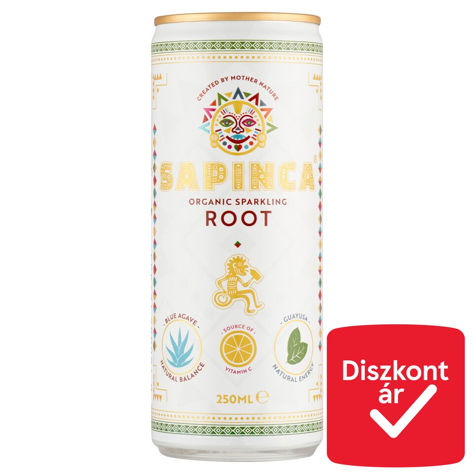 Sapinca Organic Sparkling Root Drink 250 ml