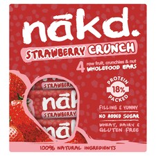 Nakd Strawberry Crunch 4x30g