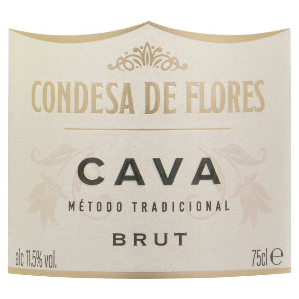 image 1 of Condesa de Flores Cava Sparkling Wine White Brut 750 ml