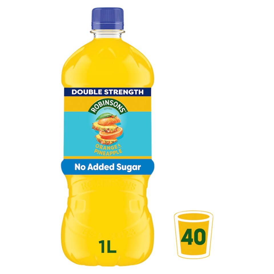 Robinsons Dc Orange/Pine No Added Sugar 1L