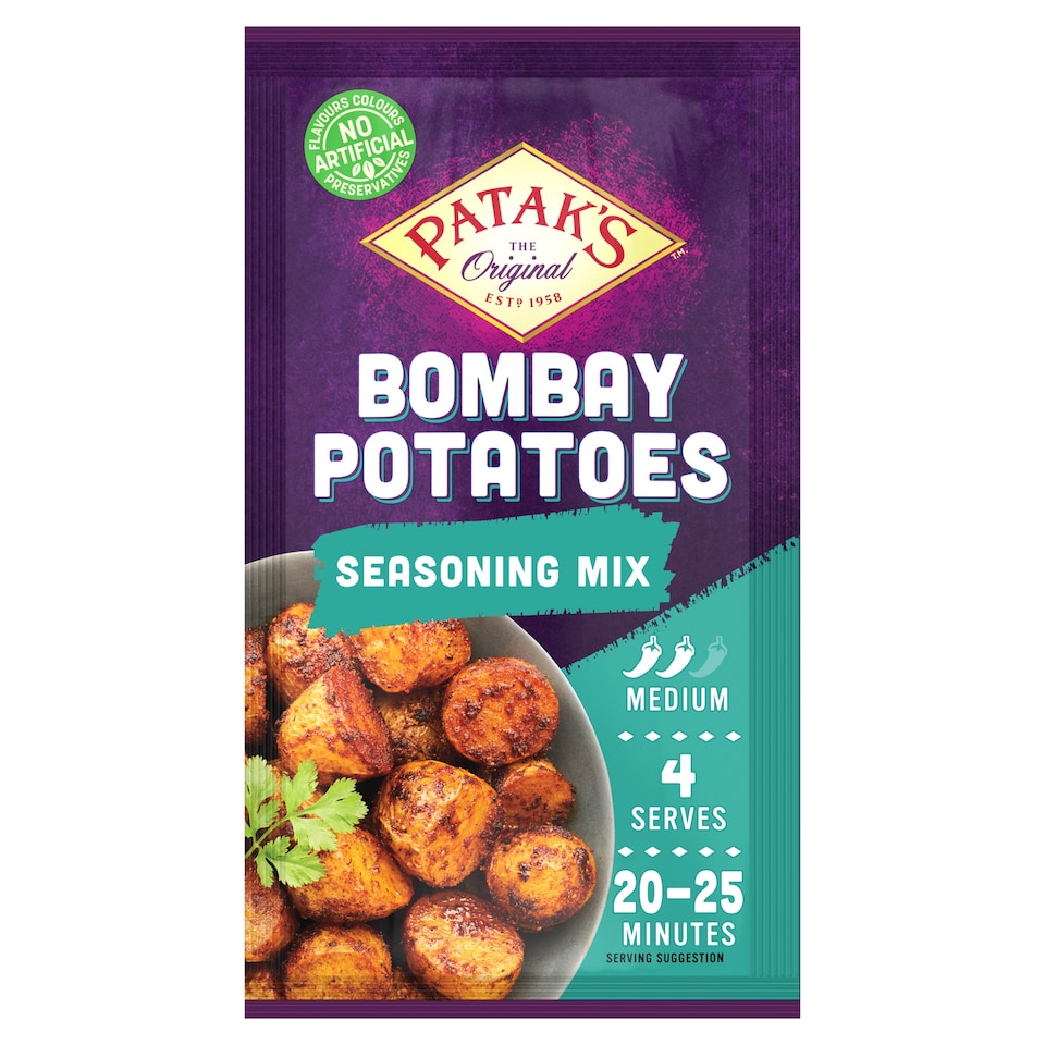 image 1 of Patak's Bombay Potatoes Spice Mix 25g