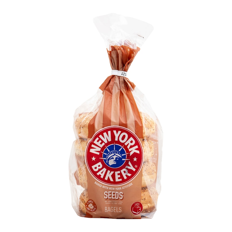 NEW YORK BAKERY Bagel magvas 300 g