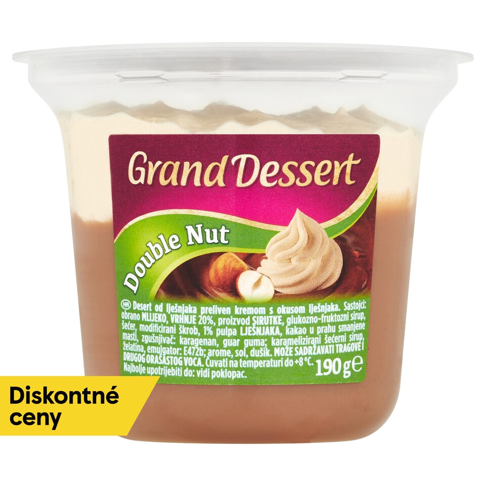 image 1 of Ehrmann Grand Dessert Double Nut 190 g