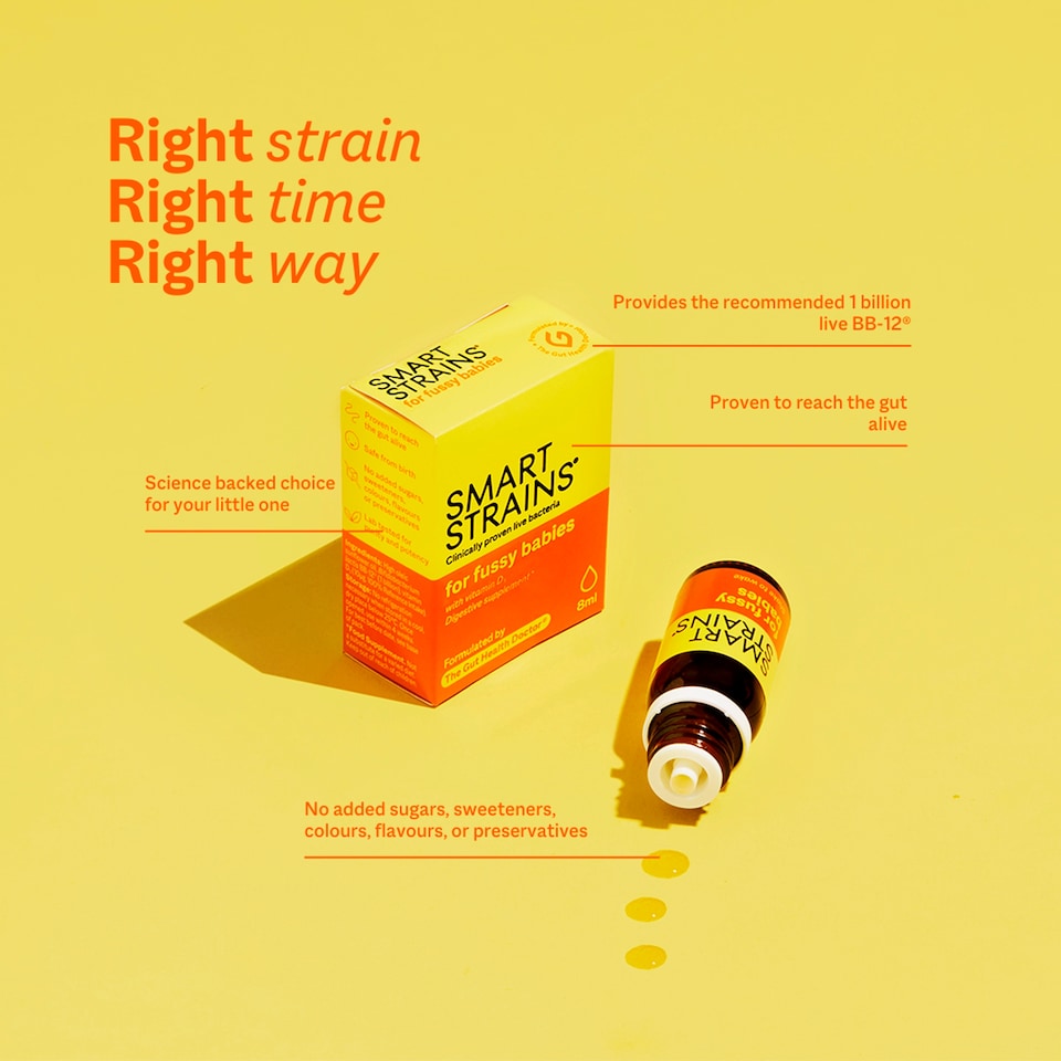 image 1 of SMART STRAINS probiotics for  Babies & toddlers - 8ml