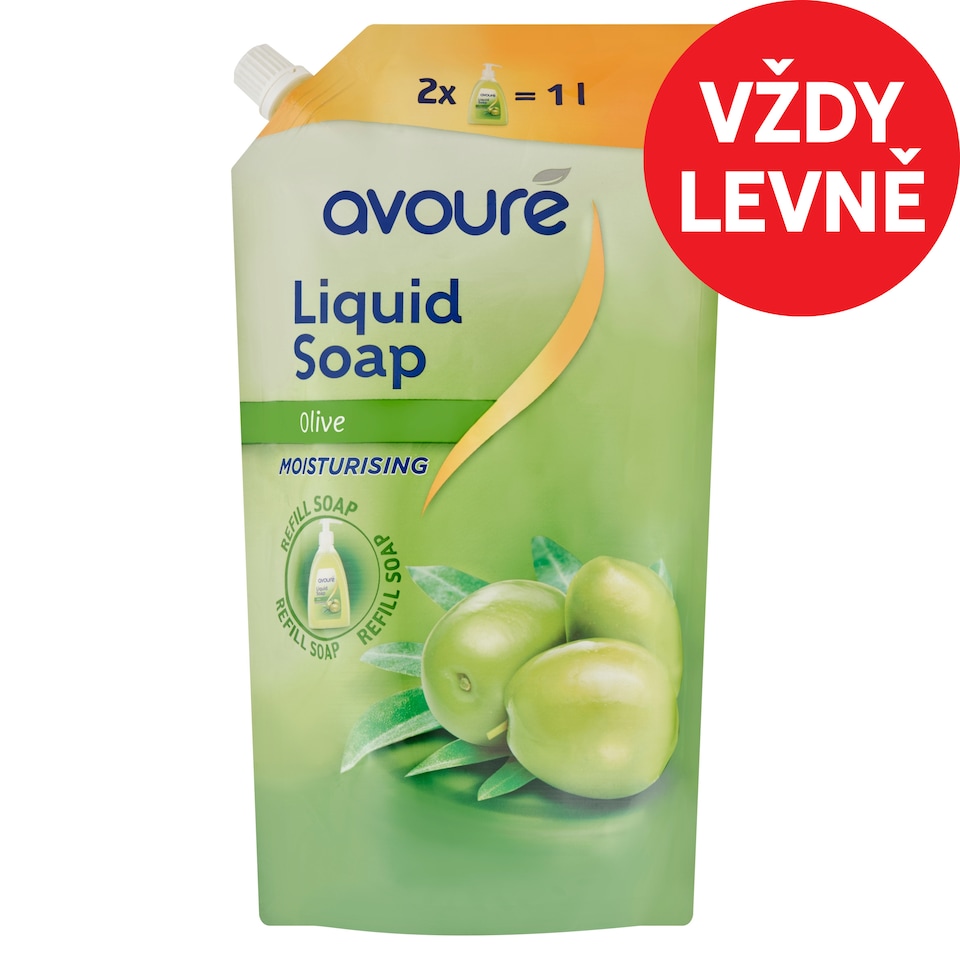 Avouré Olive Liquid Soap 1L