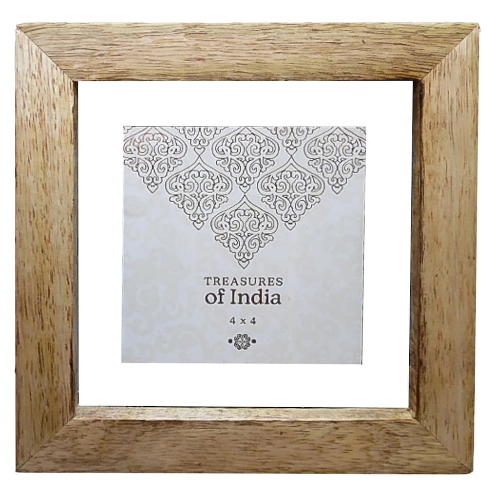Candlelight Square Mango Wood Frame