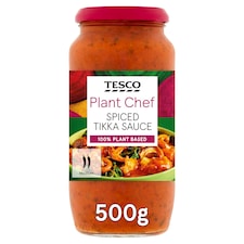 Tesco Plant Chef Spiced Tikka Sauce 500G