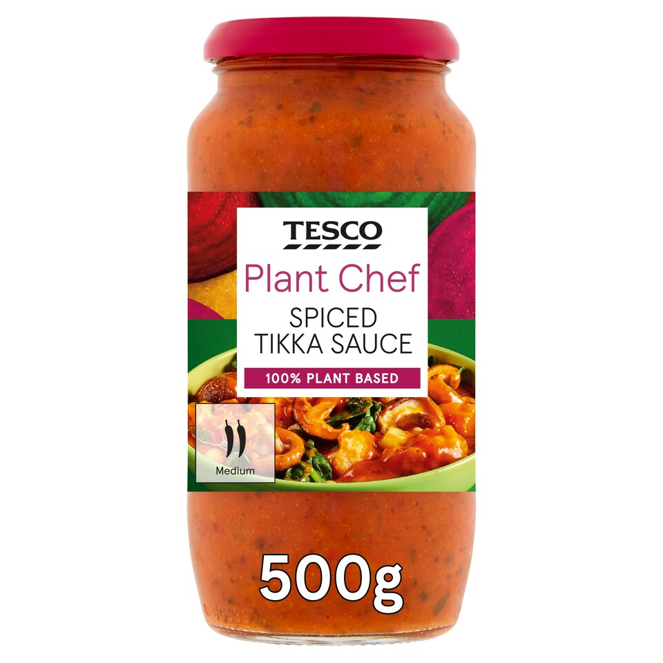Tesco Plant Chef Spiced Tikka Sauce 500G