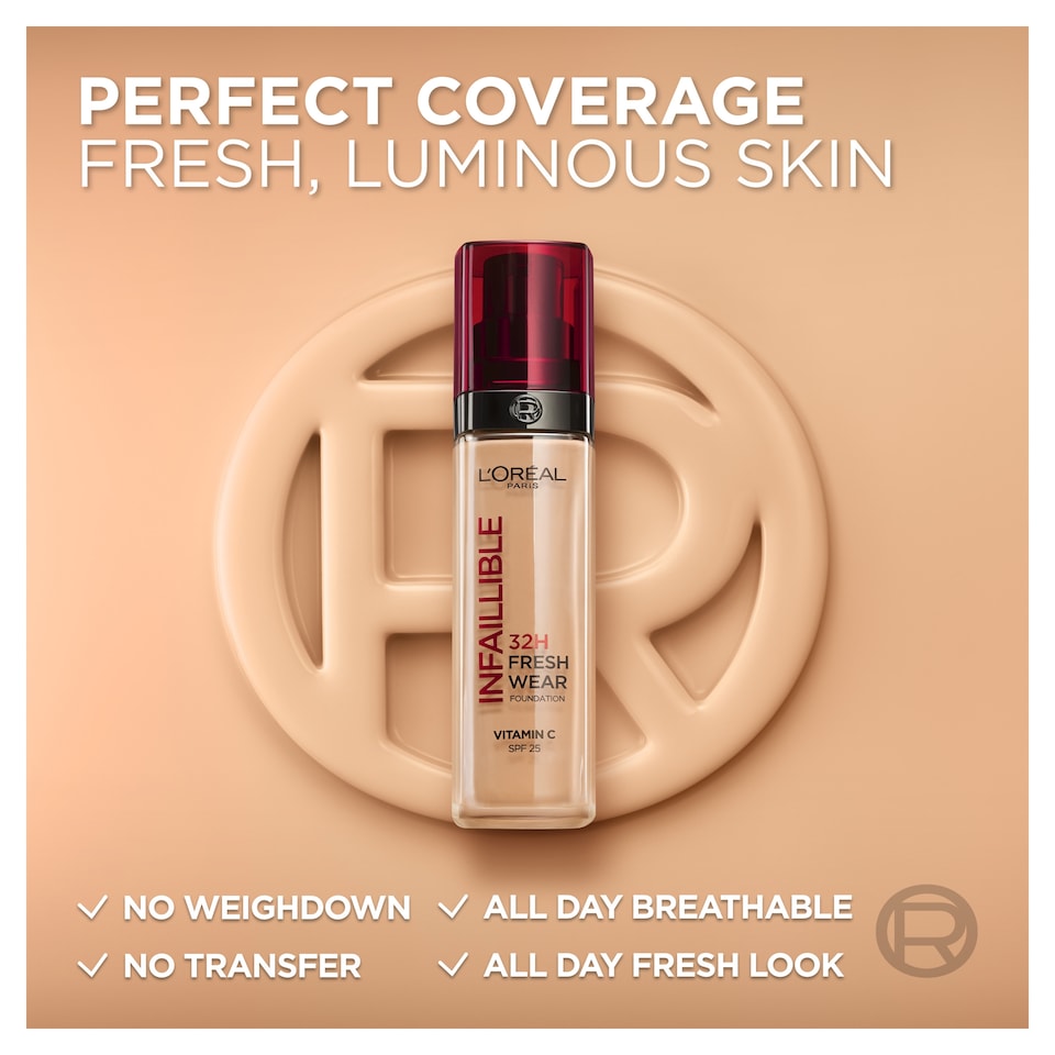image 1 of L'oreal Infal 24 Hour Foundation 140 G Beige 30Ml