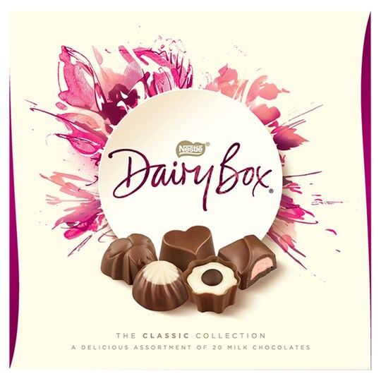 Dairy Box Milk Chocolate Classic Collection 180G Tesco Groceries