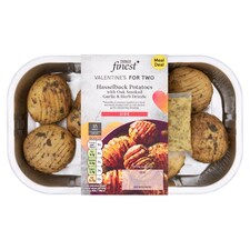 Tesco Finest Hasselback Potatoes with Oak Smoked Garlic and Herb Drizzle 400g