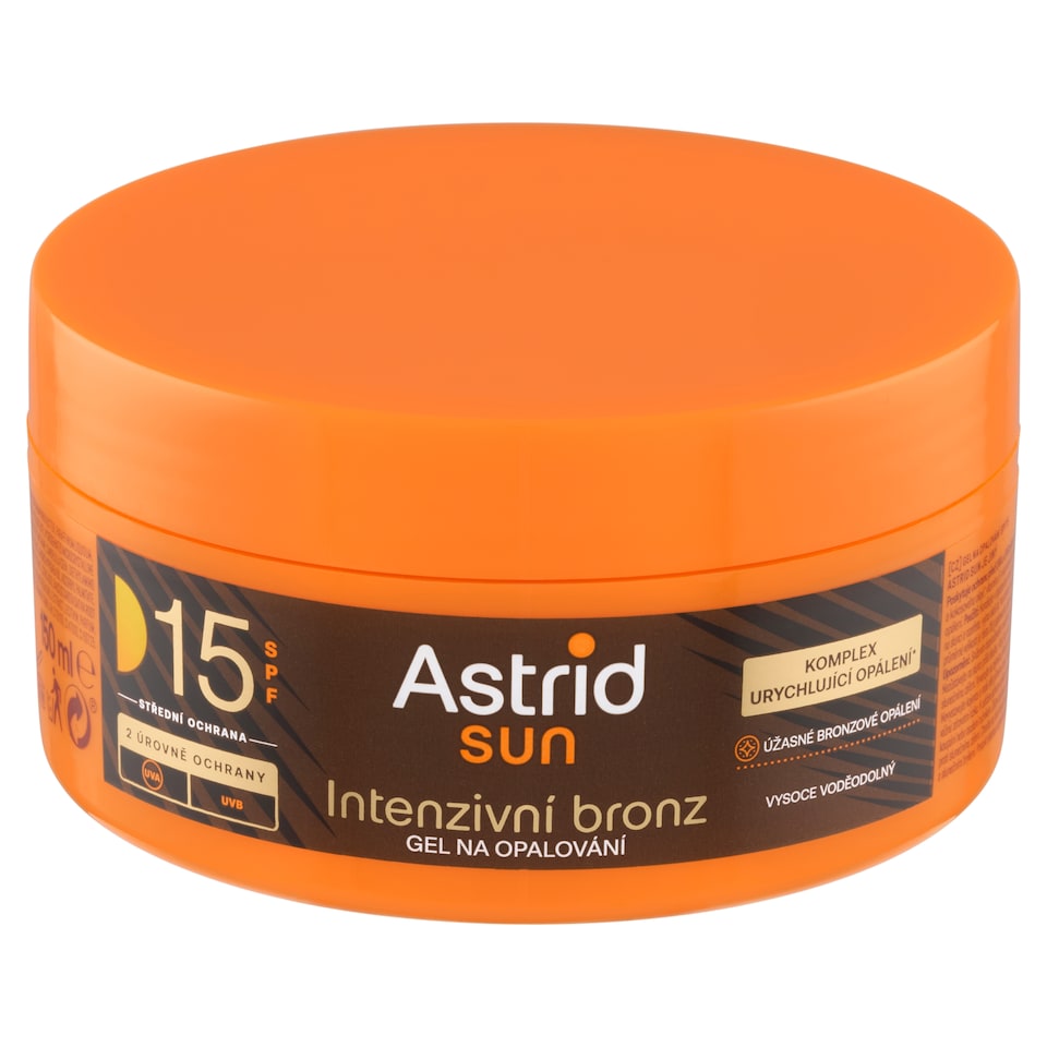 obrázok 1 z Astrid Sun Gél na opaľovanie SPF 15 150 ml