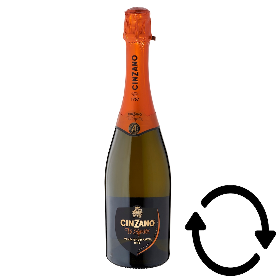 Cinzano To Spritz száraz fehér pezsgő 11,5% 750 ml