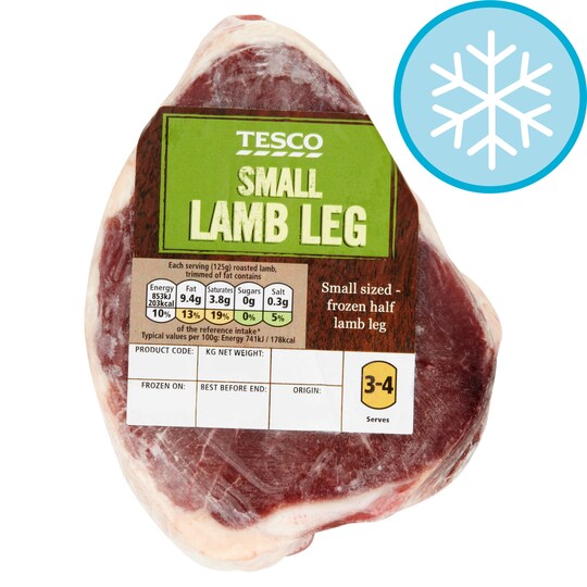 Tesco Small Lamb Leg 750G Tesco Groceries