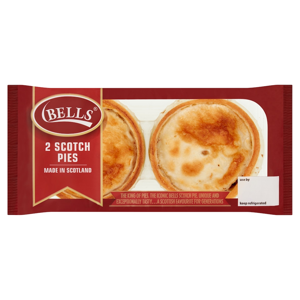 Bells Scotch Pies 2 Pack
