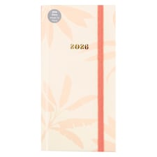 SLIM FLORAL WEEK TO VIEW DIARY 2026