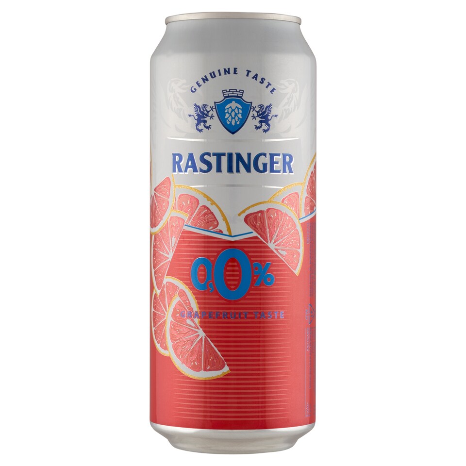 Rastinger Grapefruitízű alkoholmentes üdítőital és alkoholmentes világos sör keveréke 0% 500 ml 