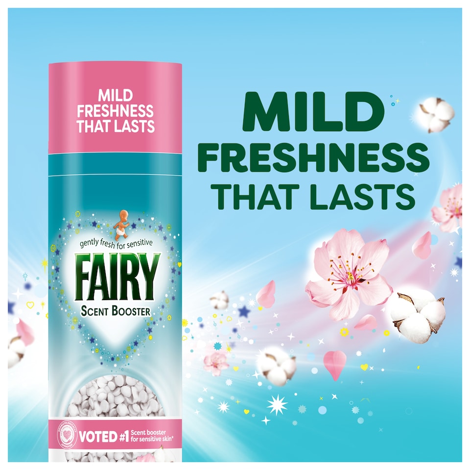 image 1 of Fairy In-Wash Cherry Blossom & Nordic Cotton Scent Booster 425g