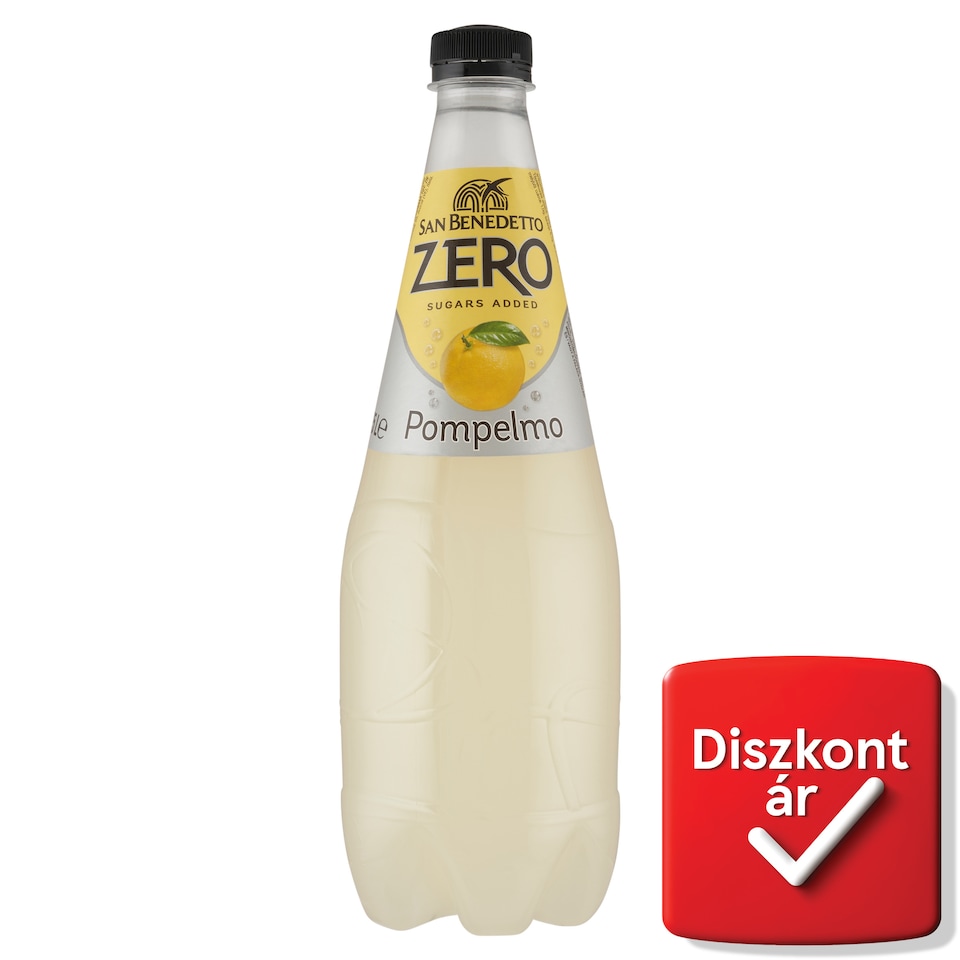 San Benedetto Pompelmo alkoholmentes, szén-dioxiddal dúsított gyümölcsízű üdítőital 0,75 l  1. kép