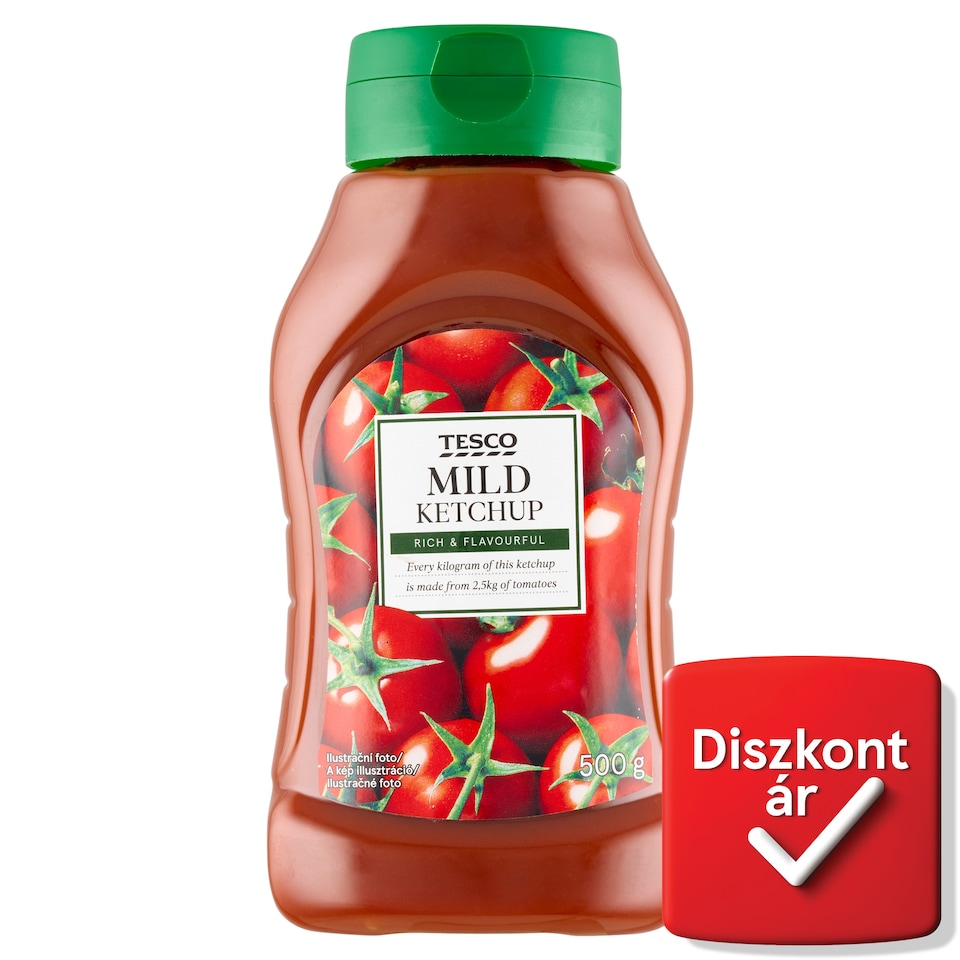 Tesco csemege ketchup 500 g