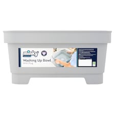 Minky Grey Washing Up Bowl With Plug 