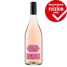 Bella Cucina Demi-Sec perlivé víno ružové polosuché 750 ml