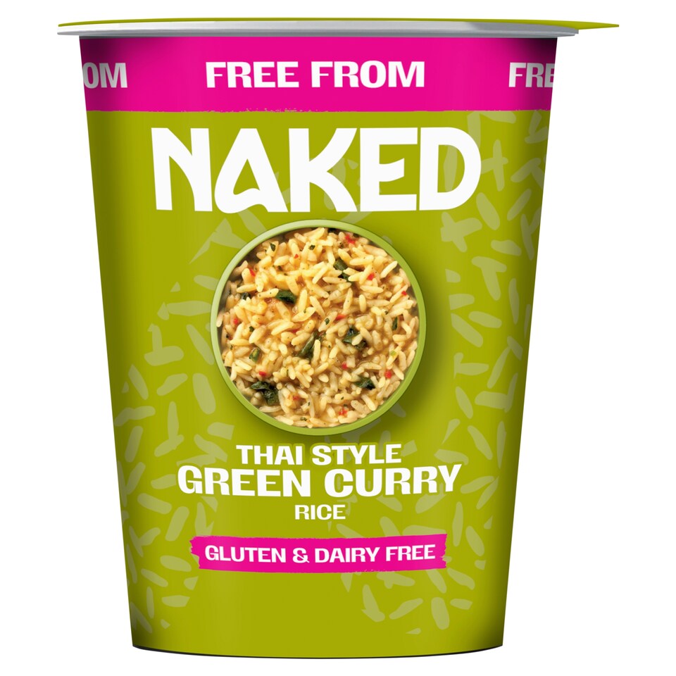 Naked Free From Thai Green Curry Rice 78G