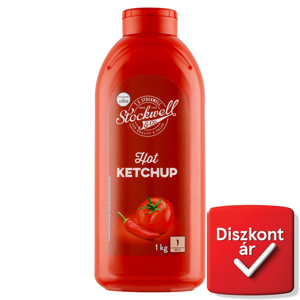 Stockwell & Co. enyhén csípős ketchup 1 kg