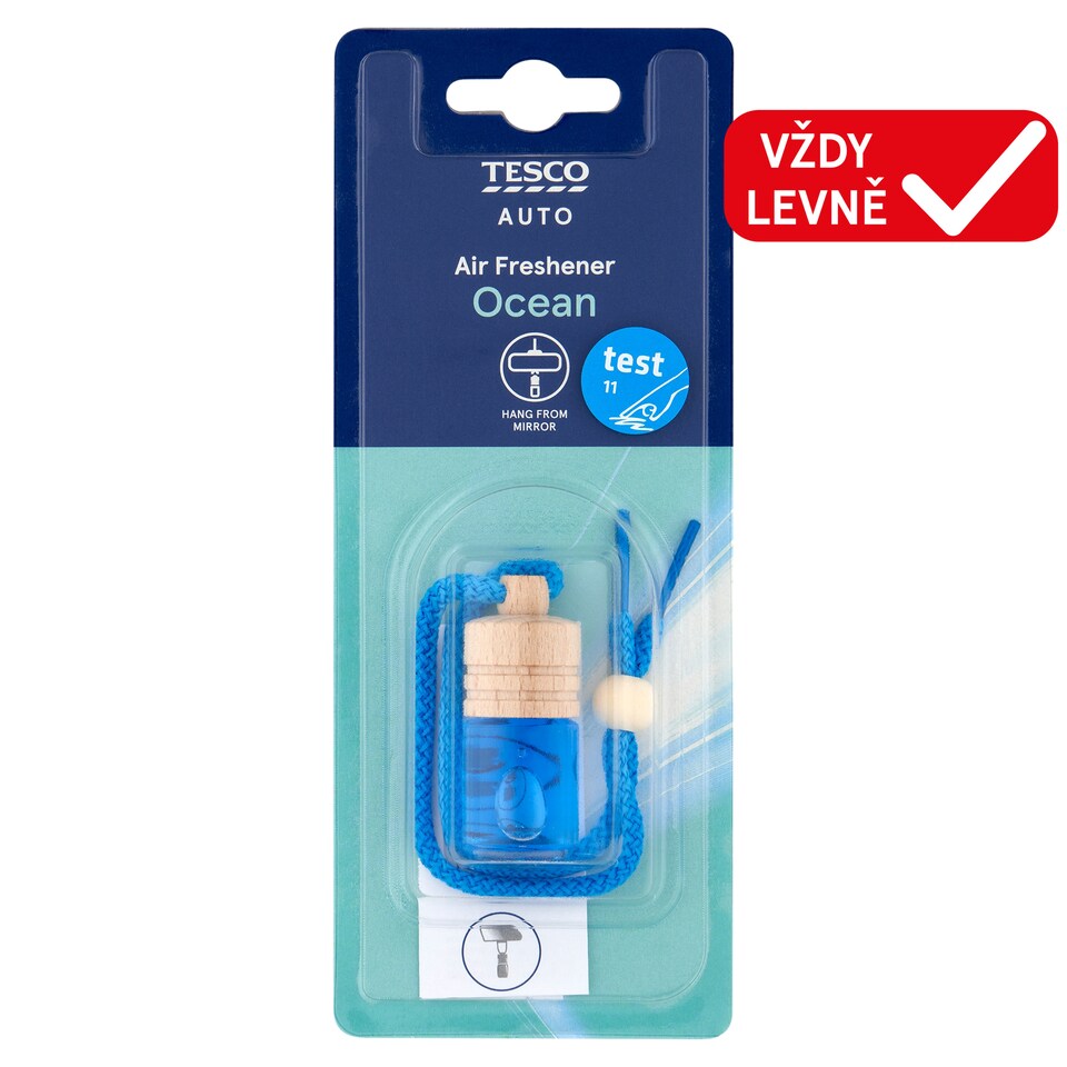 Tesco Auto Osvěžovač vzduchu vůně oceán 5ml