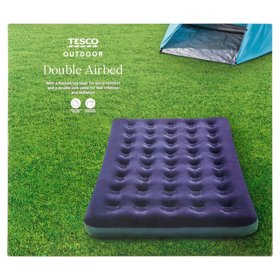 Tesco Outdoor kétszemélyes felfújható ágy