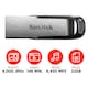 image 2 of SanDisk Ultra Flair USB 3.0 Memory Stick 128gb