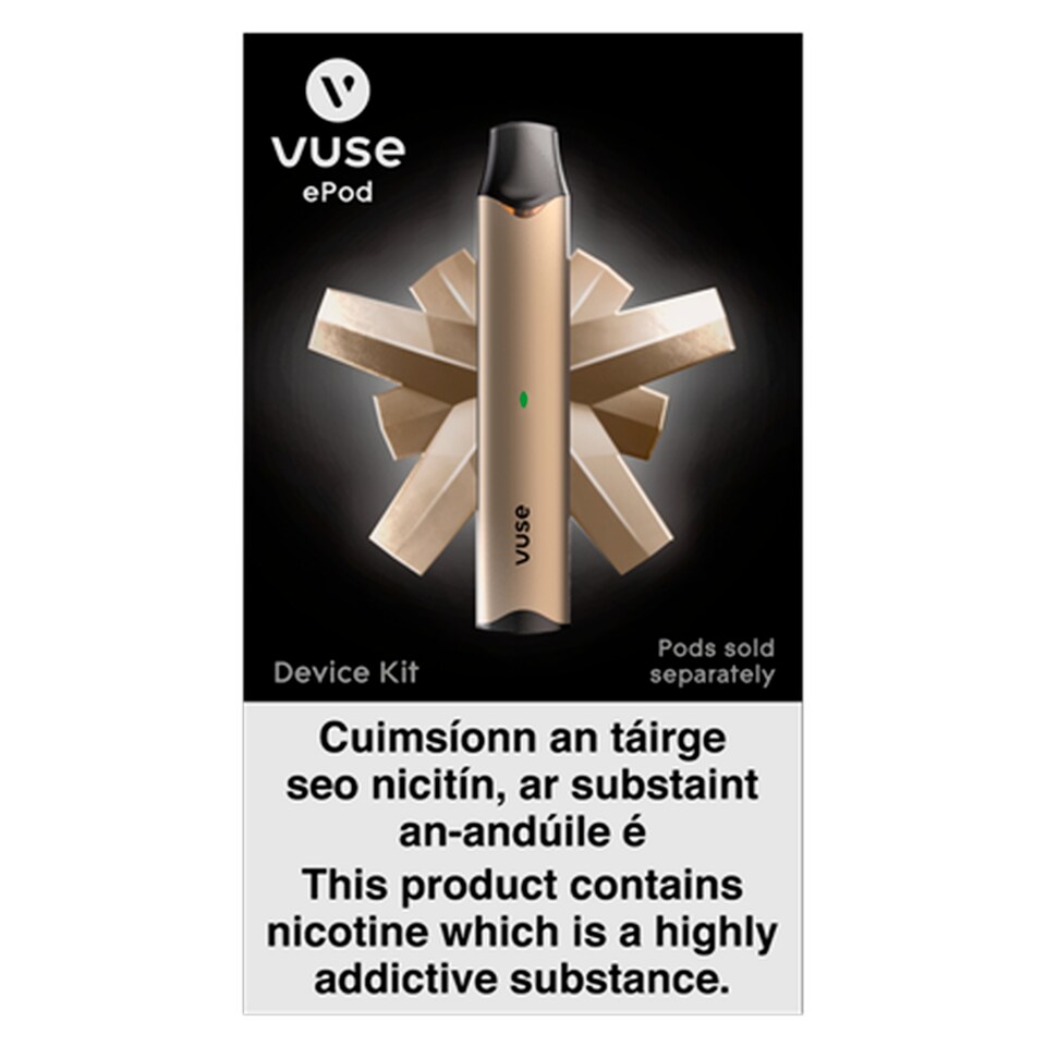 Vuse Epod Graphite Gold Device Kit